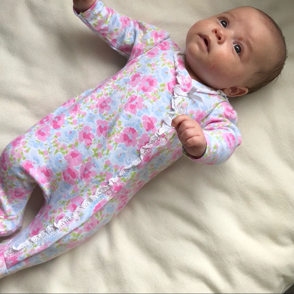 Laura Ashley onesie 0-3